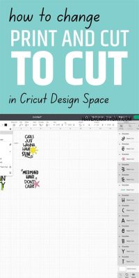 how to change from print and cut to just cut on cricut on iphone